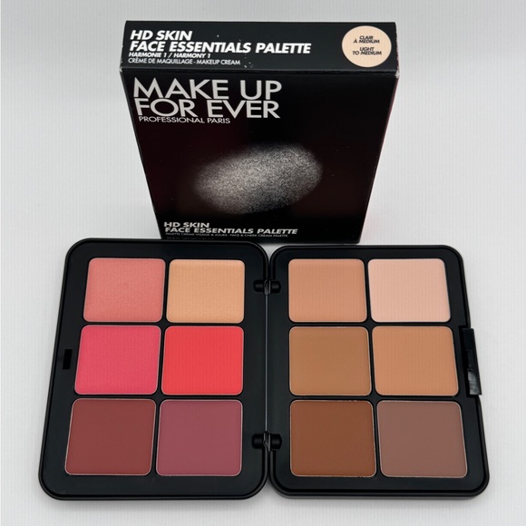 Makeup Forever HD Skin Face Essentials Palette, Light to Medium - Picture 1 of 4